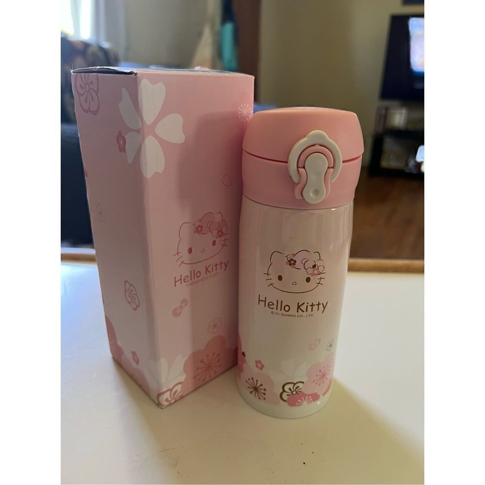 Sanrio Hello Kitty Kawaii Insulated Drinking Thermos